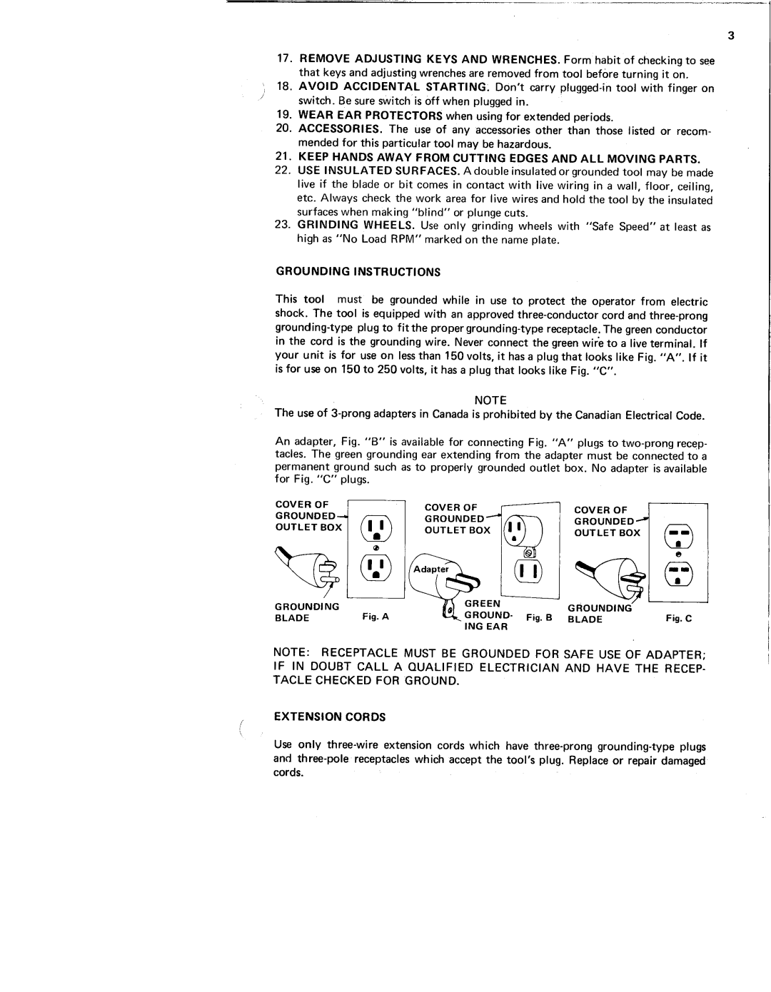 Milwaukee Cat. No. 5332 manual 