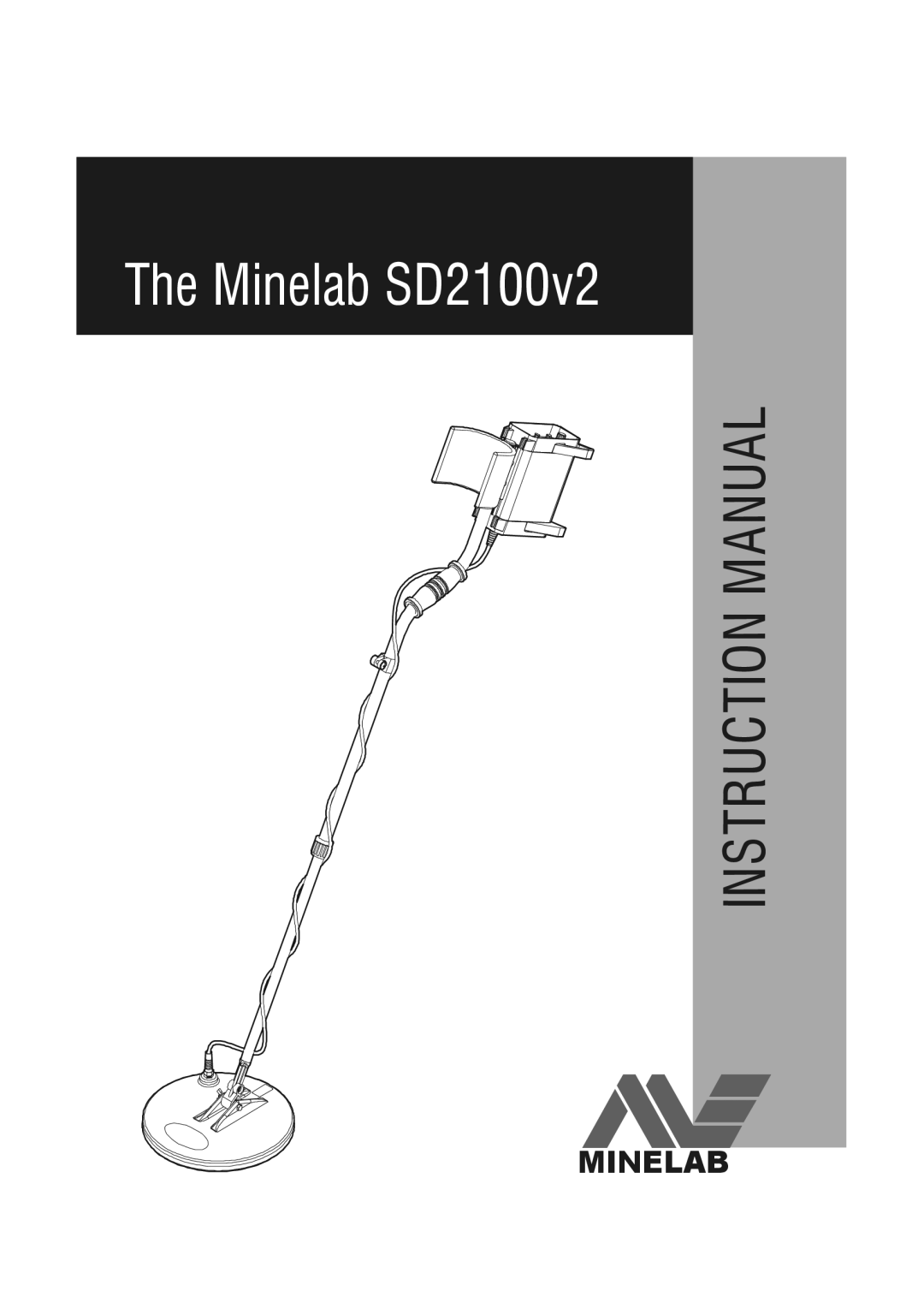 Minelab instruction manual Minelab SD2100v2 