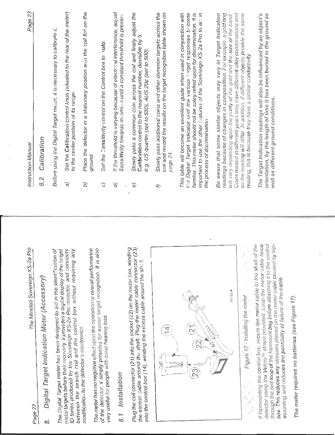 Minelab XS-2APro manual 