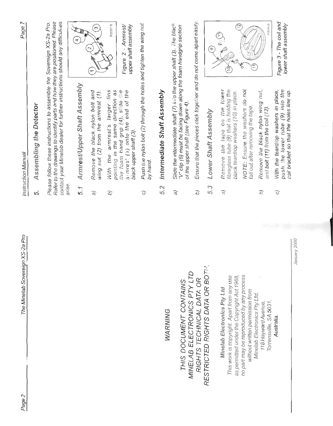 Minelab XS-2APro manual 