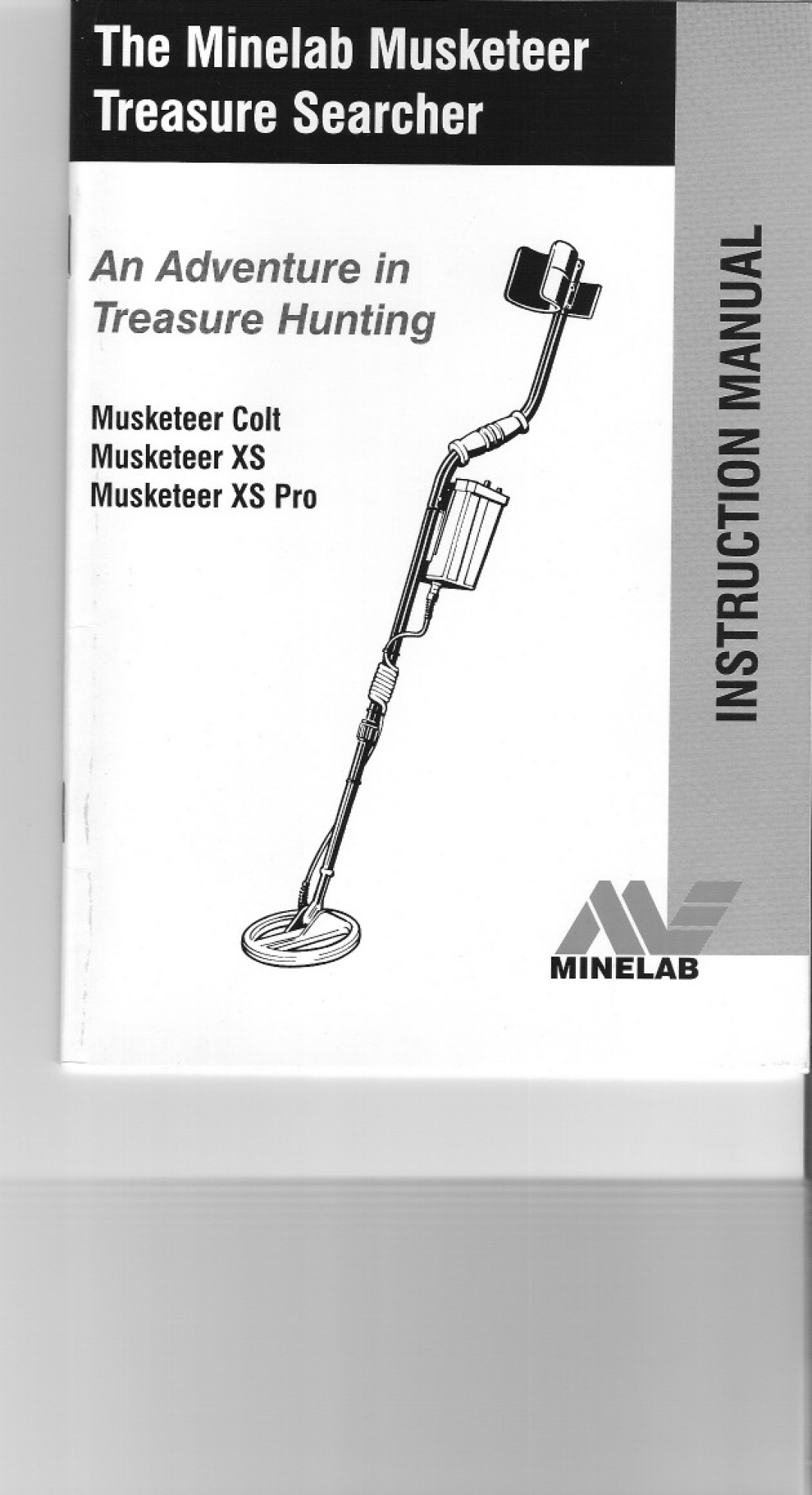 Minelab XS Pro, Colt manual 