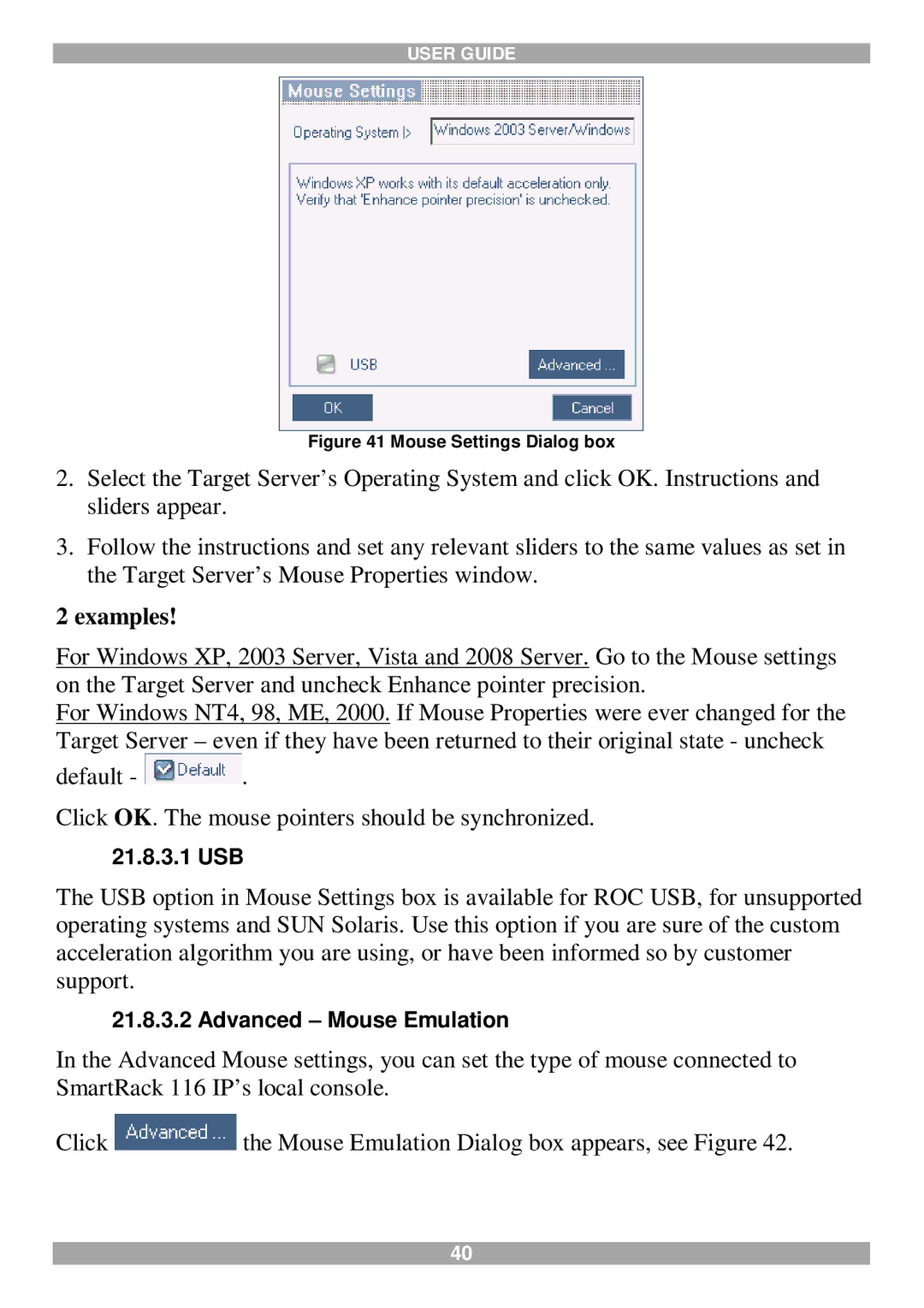 Minicom Advanced Systems 116 IP manual Examples 