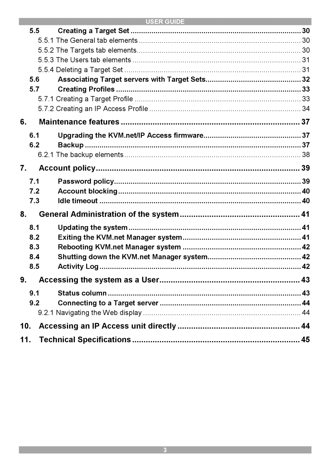 Minicom Advanced Systems 5UM70156 V1.1 12 manual Accessing the system as a User 