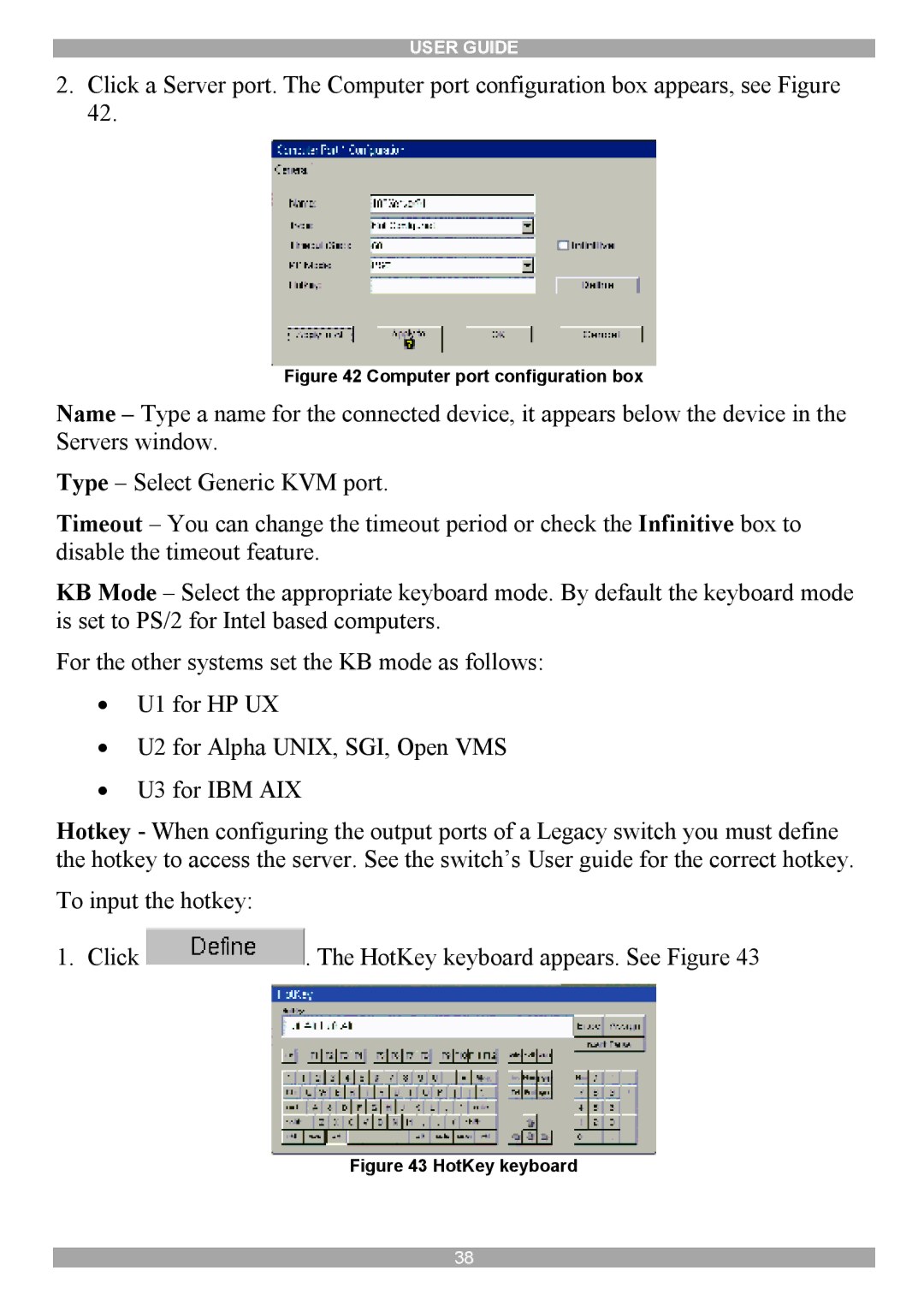 Minicom Advanced Systems DX System manual HotKey keyboard 