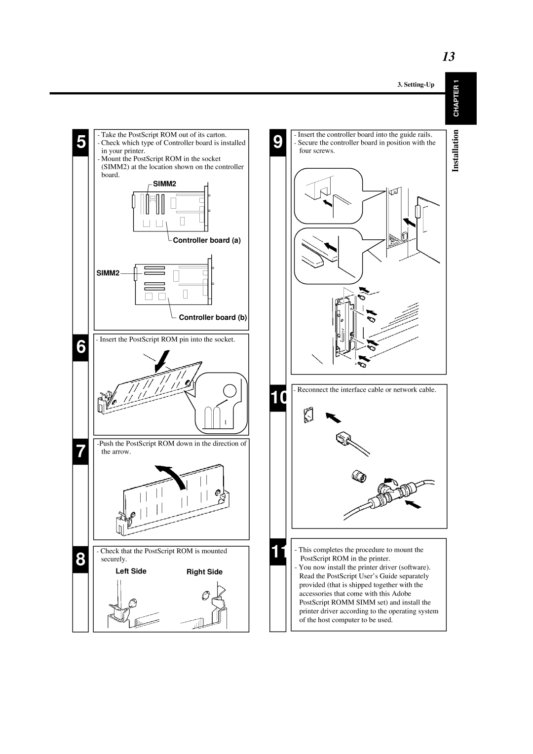 Minolta 0990-7701-02 user manual SIMM2 