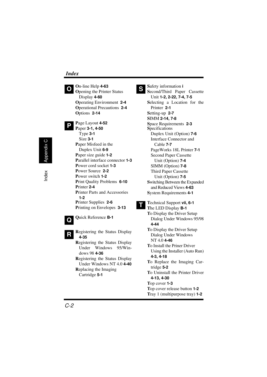 Minolta 18L manual Safety information 