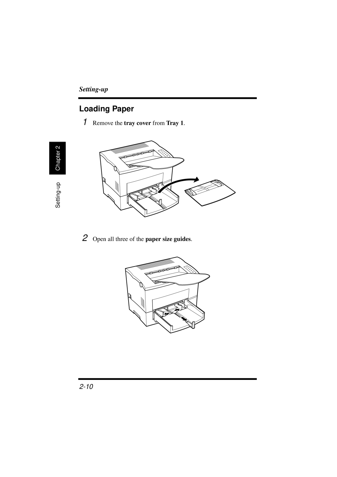 Minolta 18L manual Loading Paper 