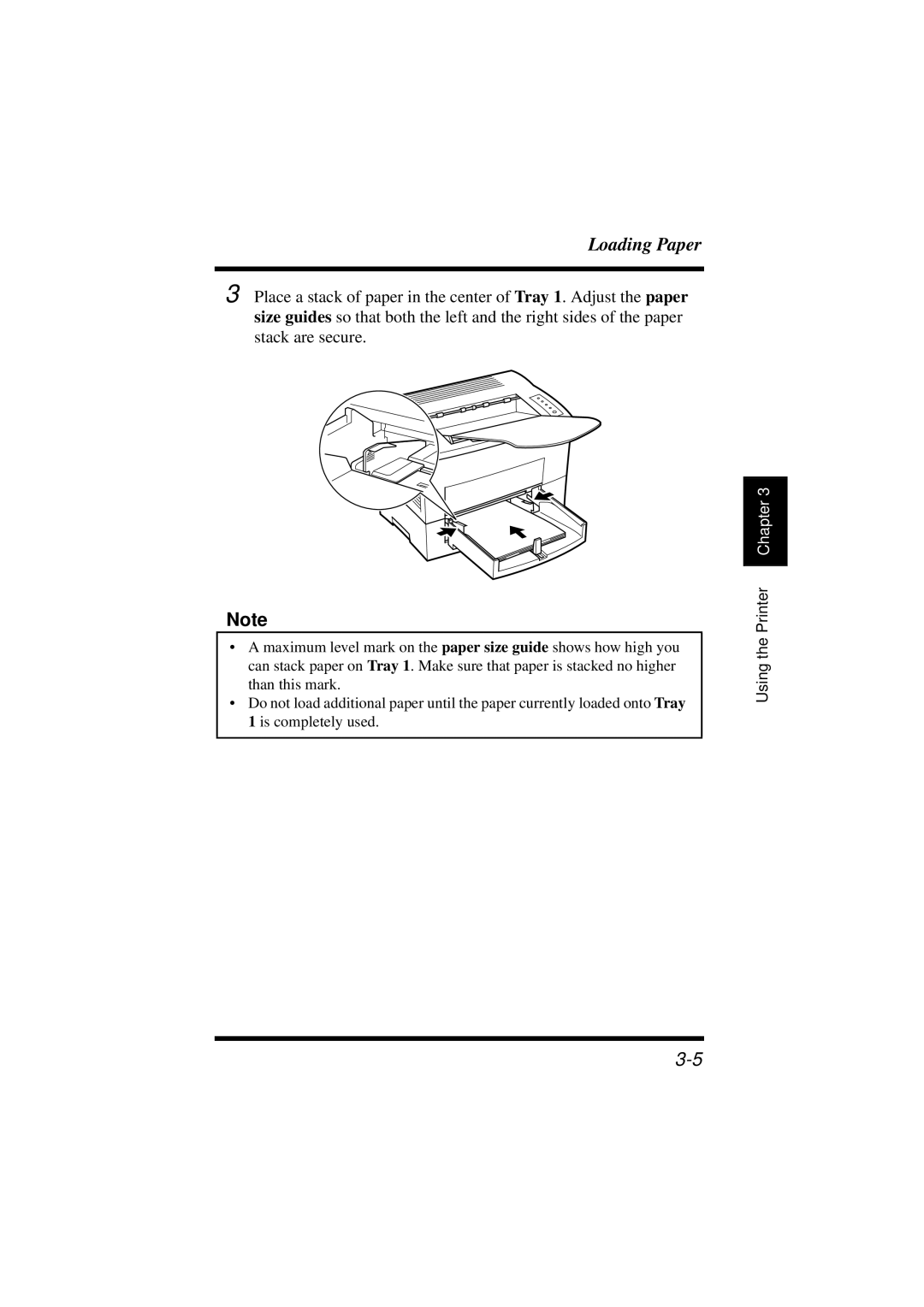 Minolta 18L manual Loading Paper 