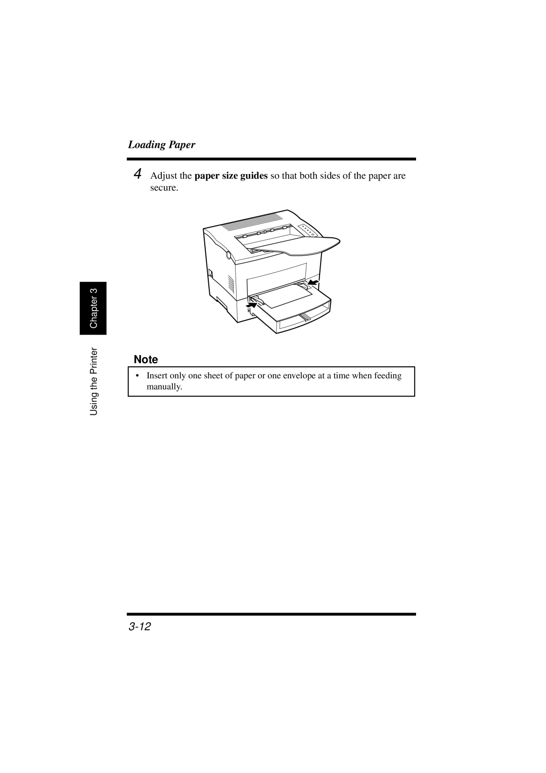 Minolta 18L manual Loading Paper 