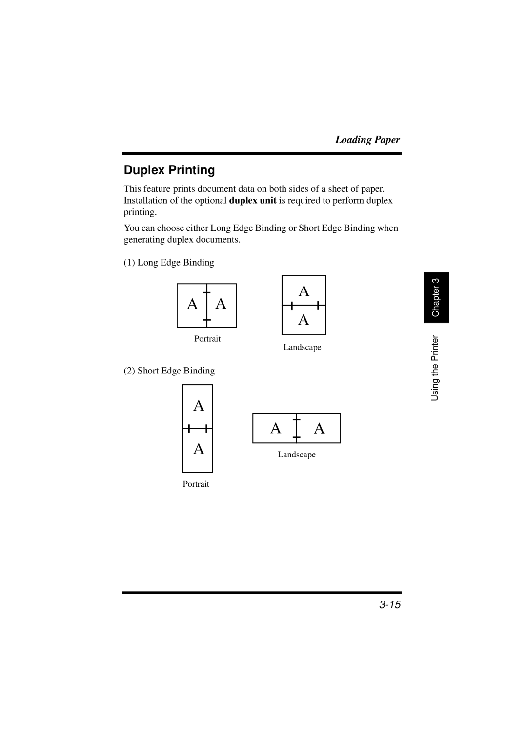 Minolta 18L manual Duplex Printing 