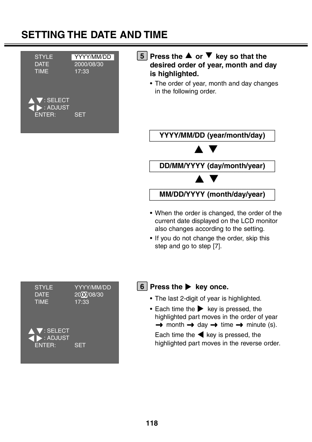 Minolta 2330 instruction manual Press the key once, 118 