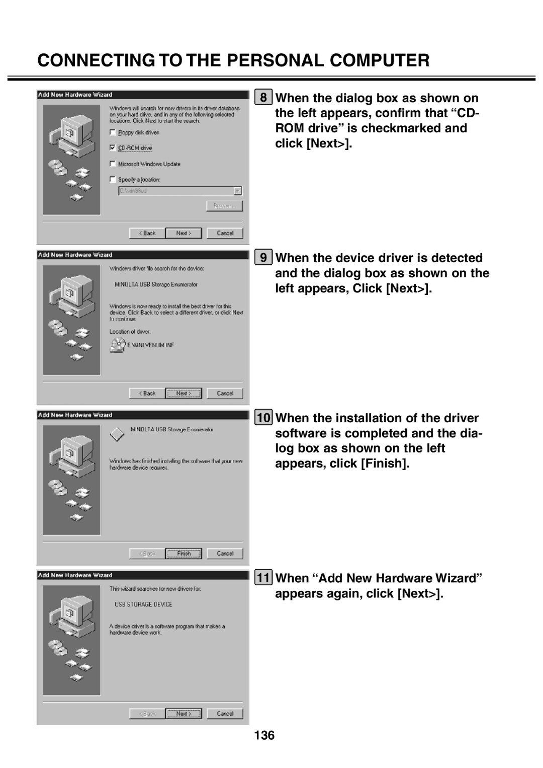 Minolta 2330 instruction manual 136 