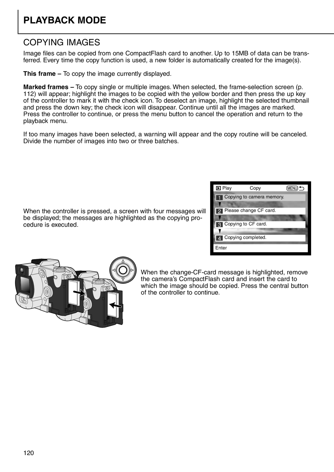 Minolta 7i instruction manual Copying Images 