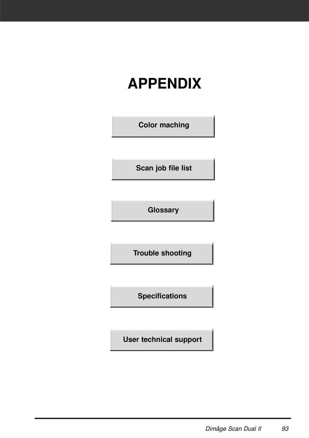 Minolta AF-2820U manual Appendix 