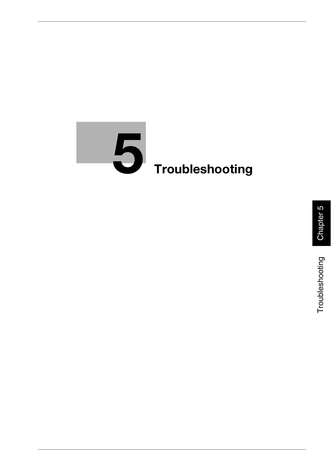 Minolta C300, C352 manual Troubleshooting 