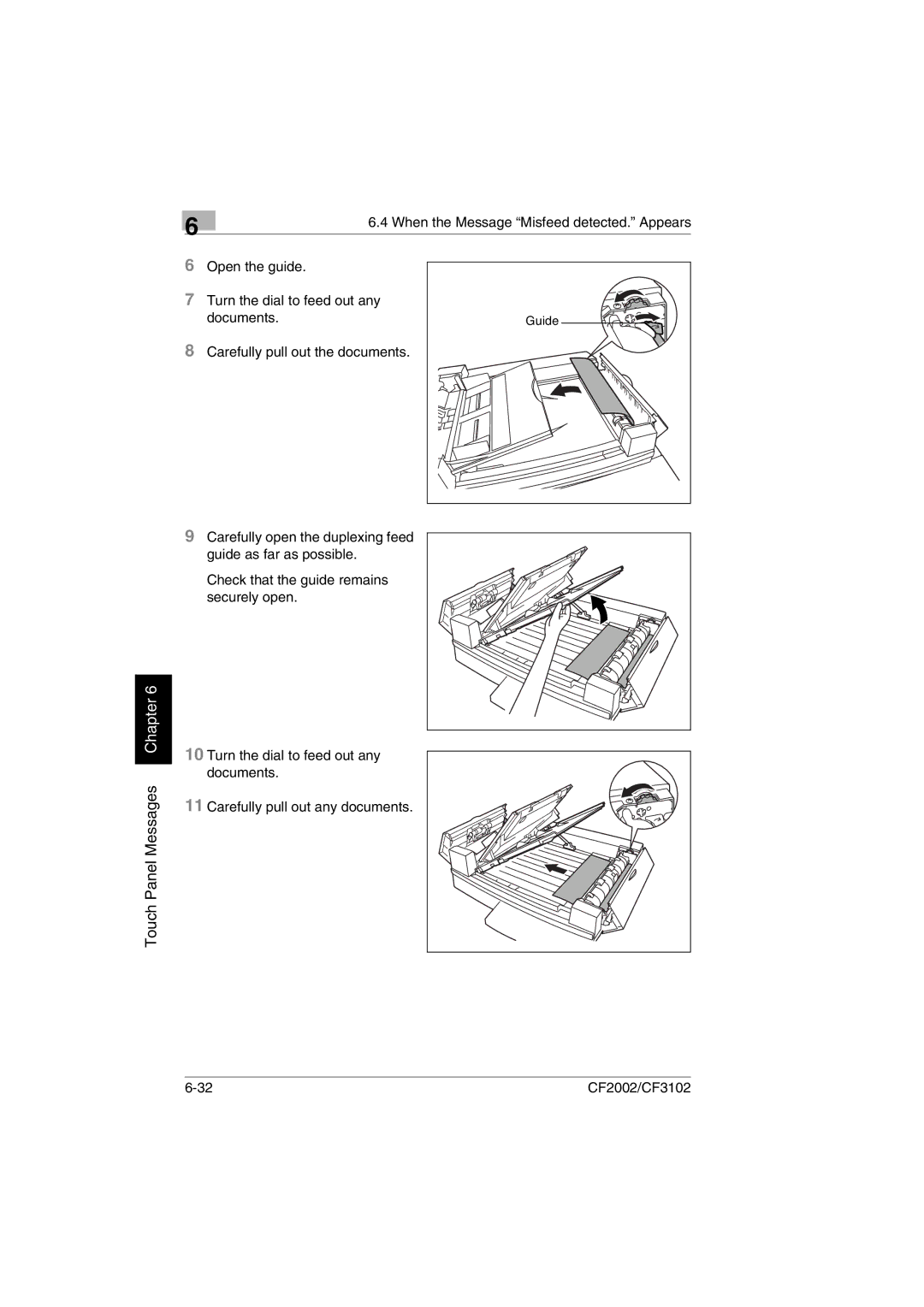 Minolta CF2002 manual Guide 