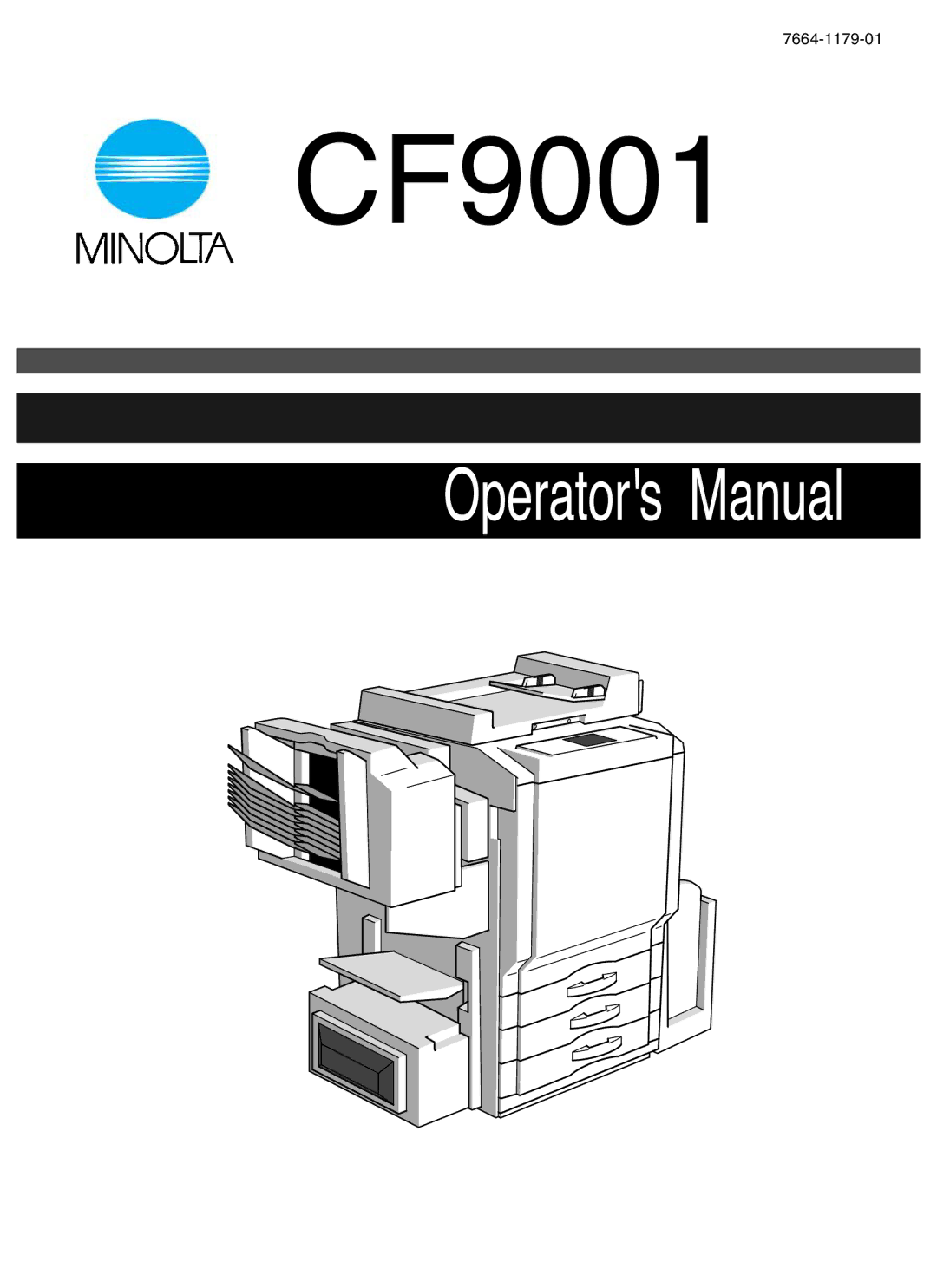 Minolta cf9001 manual CF9001 