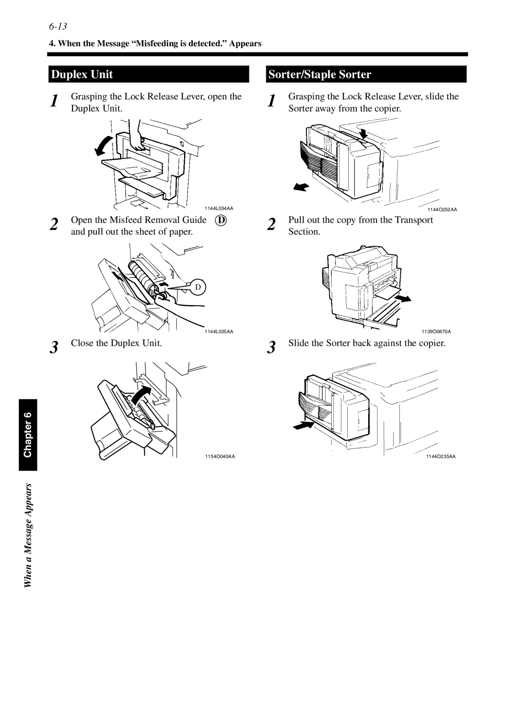 Minolta cf9001 manual Sorter/Staple Sorter 