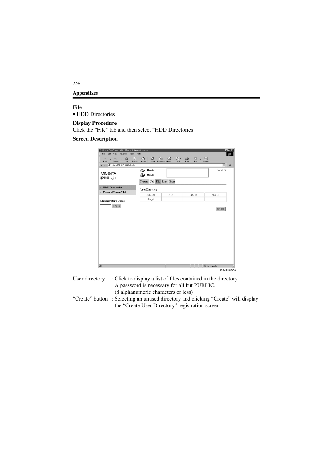 Minolta CN3101e user manual File 