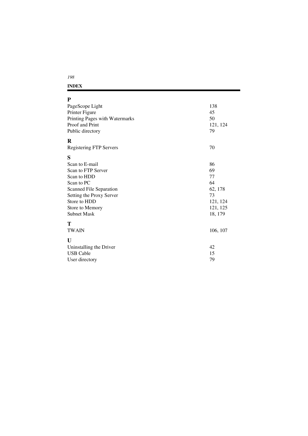 Minolta CN3101e user manual Twain 