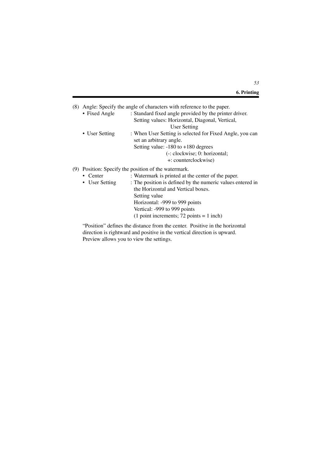 Minolta CN3101e user manual Printing 