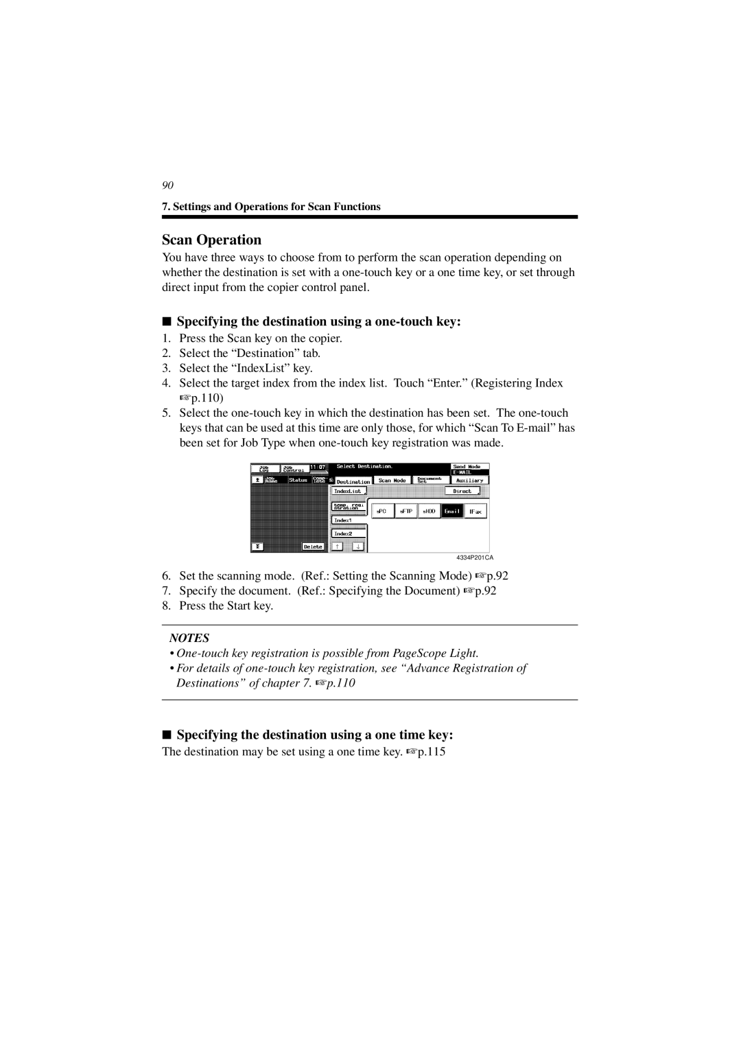 Minolta CN3101e user manual 4334P201CA 