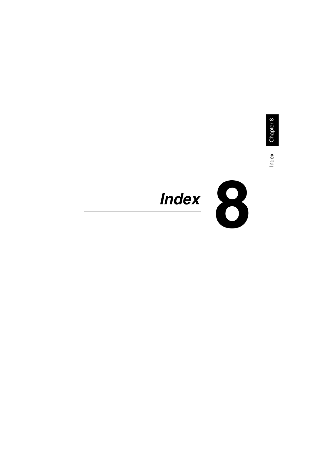 Minolta DI3010, DI2510, DI2010, Di3510 user manual Index 