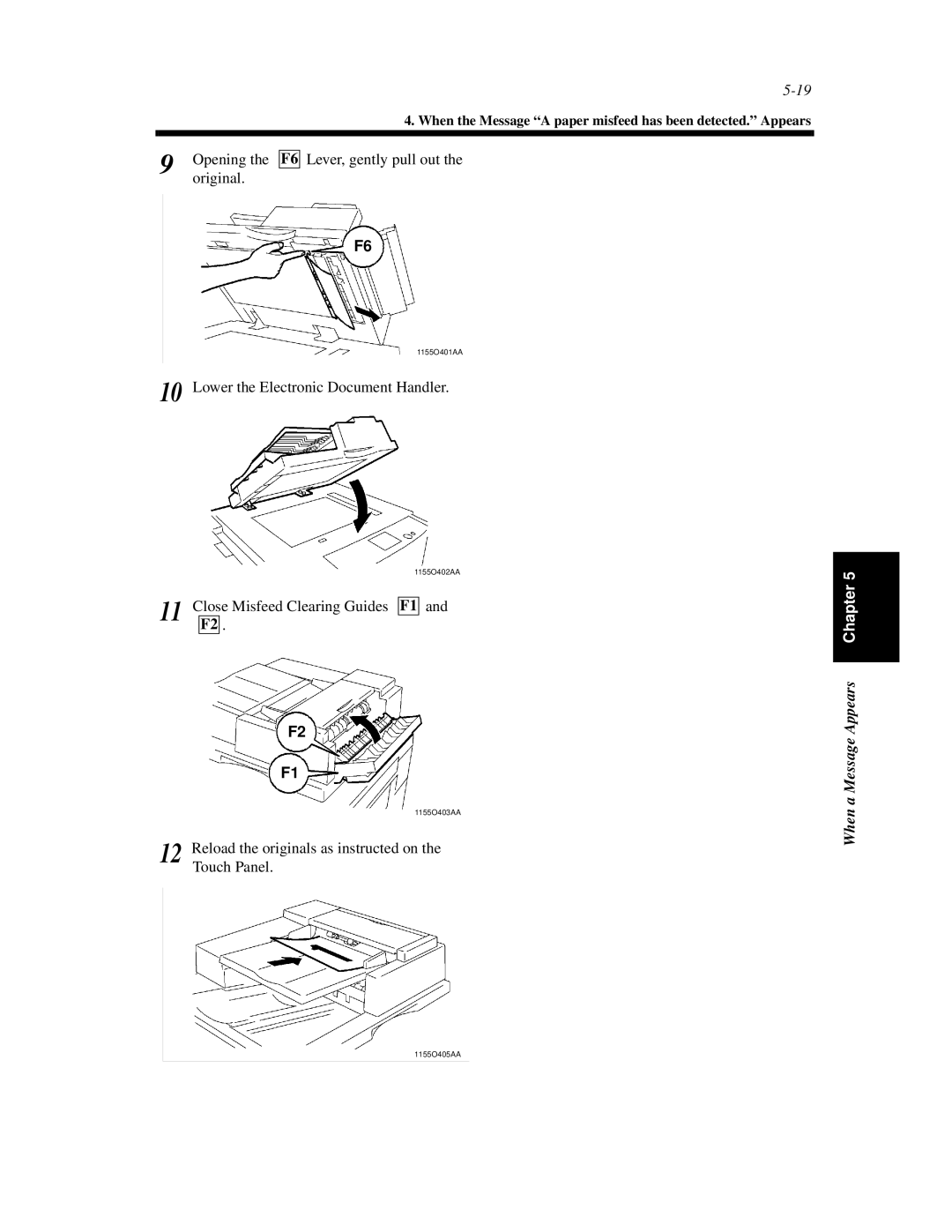 Minolta Di620 manual Opening 