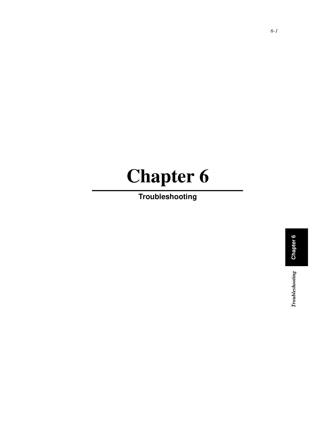 Minolta Di620 manual Troubleshooting Chapter 