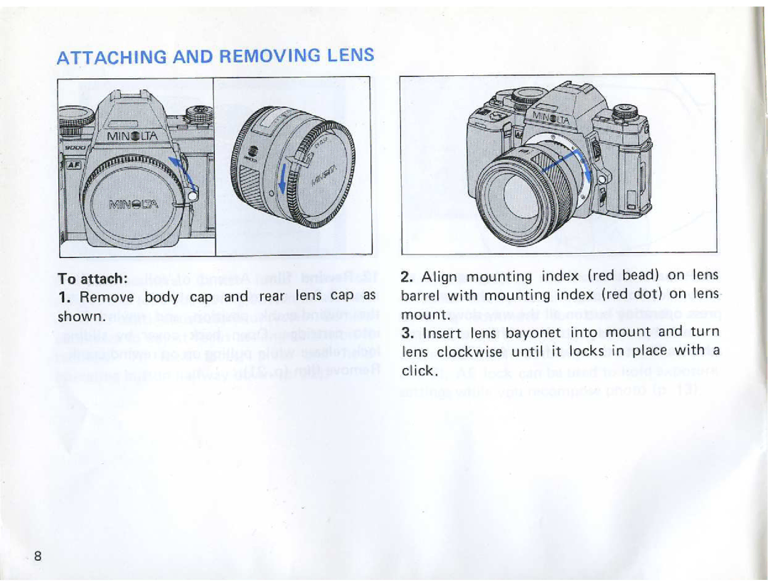 Minolta Maxxum 9000 manual 