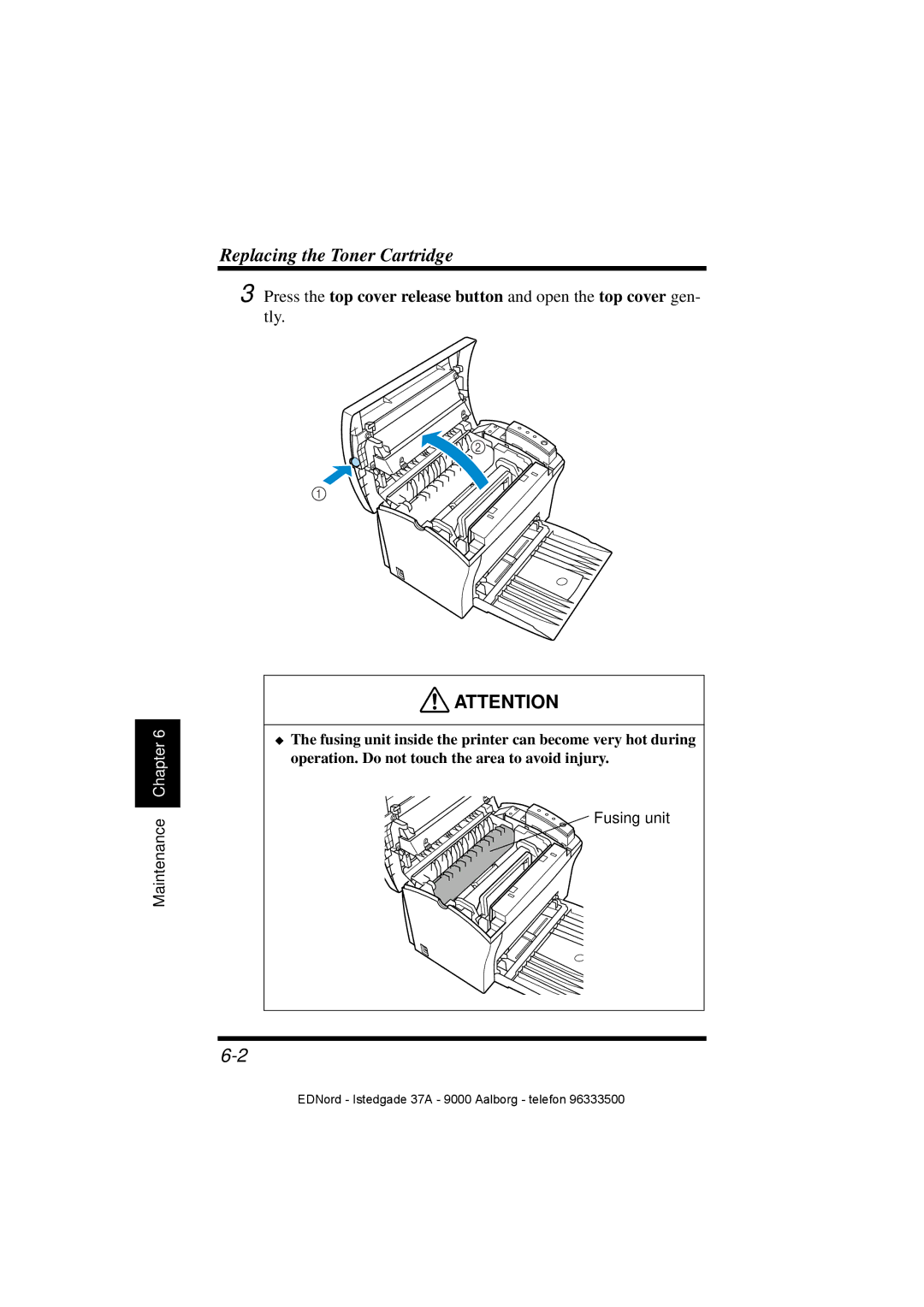 Minolta PagePro 1100 user manual Fusing unit 