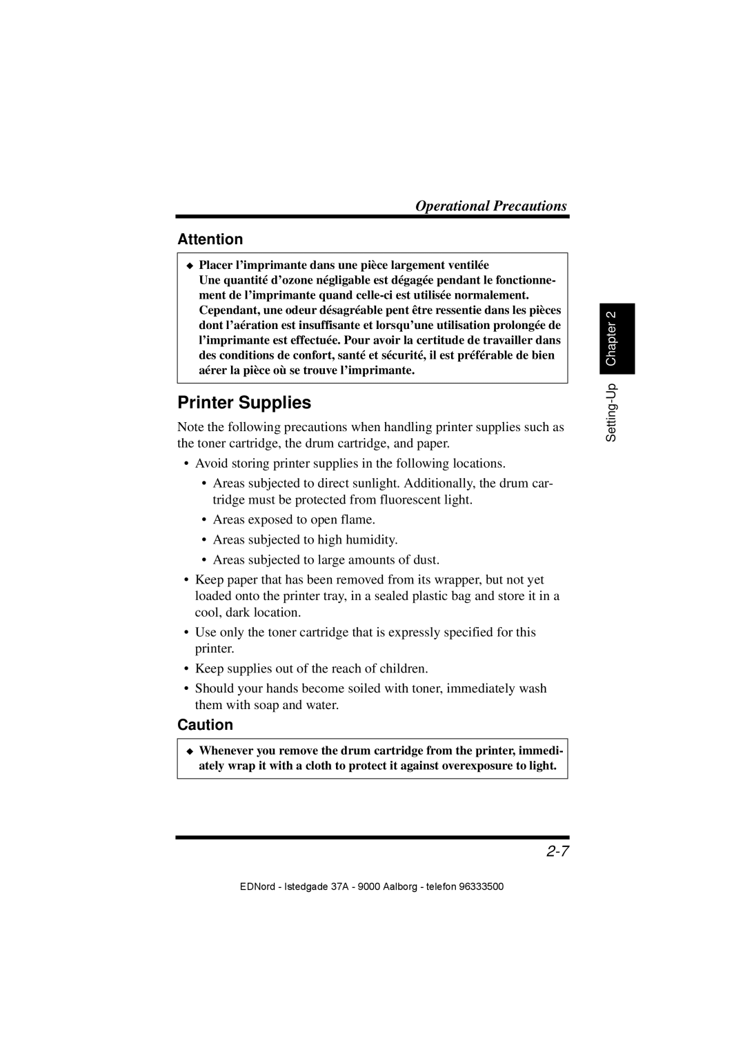 Minolta PagePro 1100 user manual Printer Supplies 