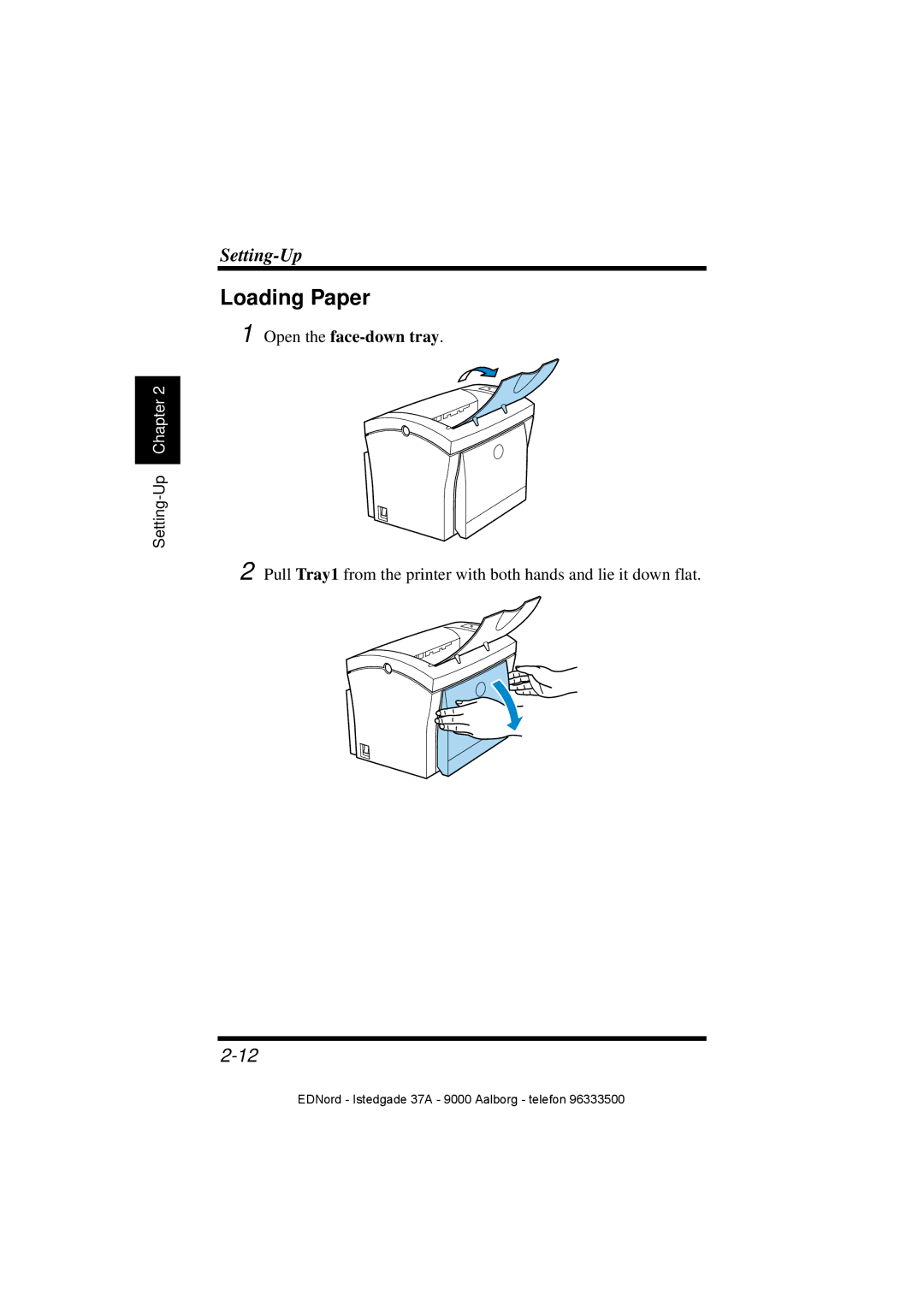 Minolta PagePro 1100 user manual Loading Paper, Open the face-down tray 