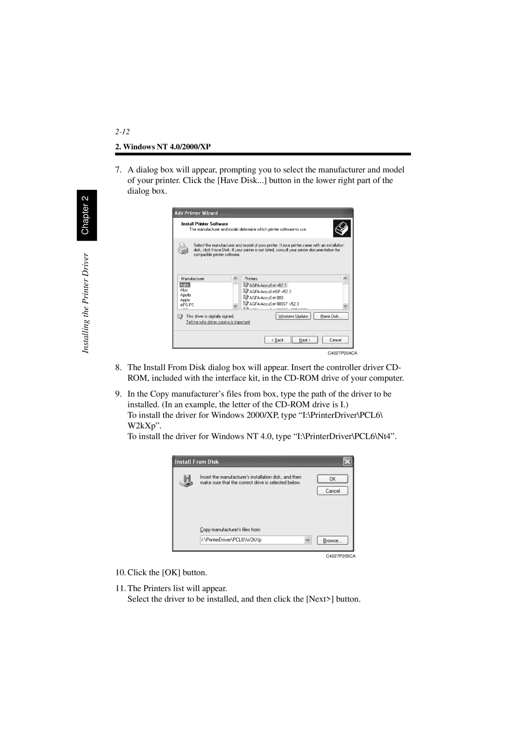 Minolta PCL6 user manual C4027P204CA 