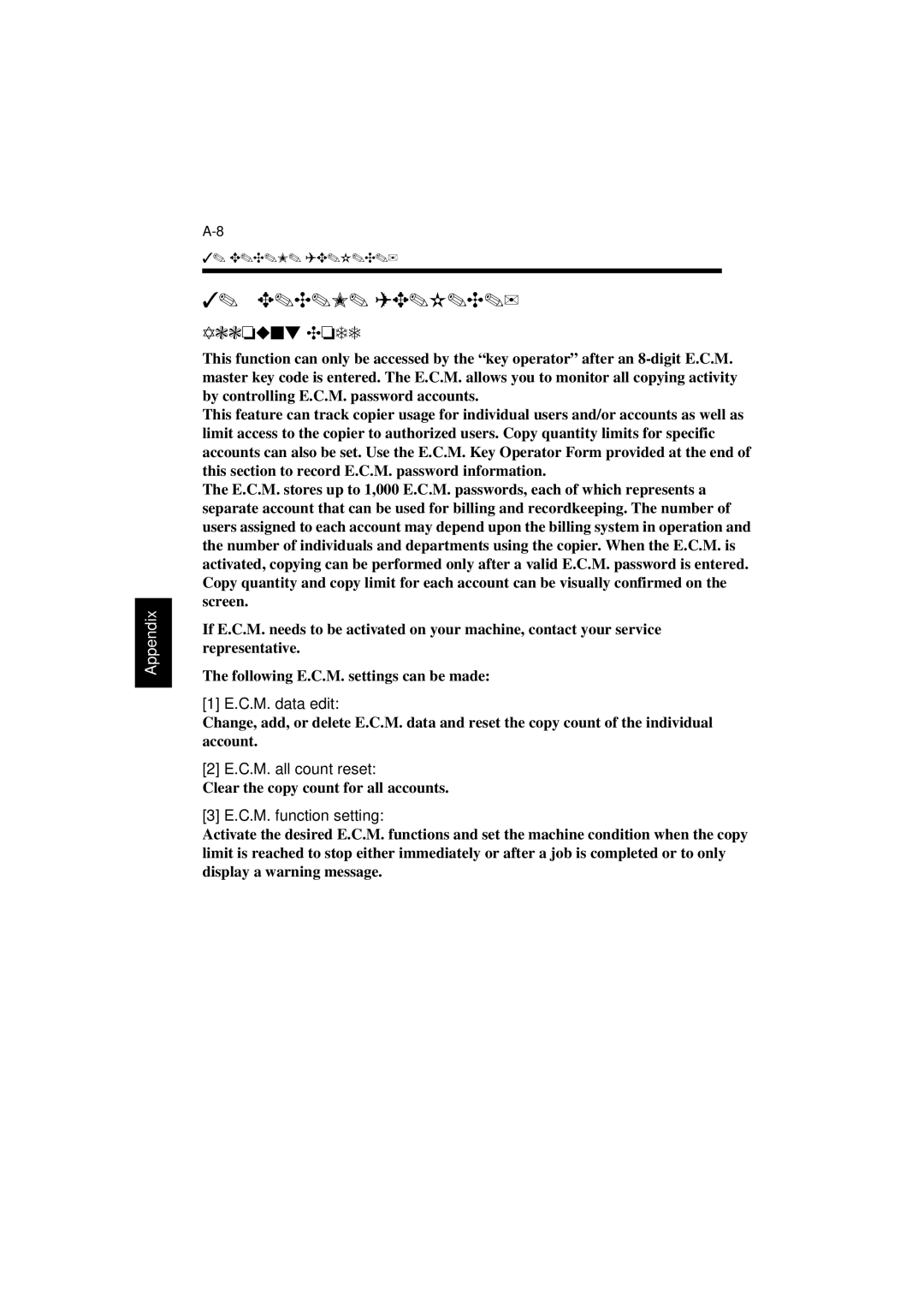 Minolta PCL6 user manual C.M. E.K.C, Account Code 