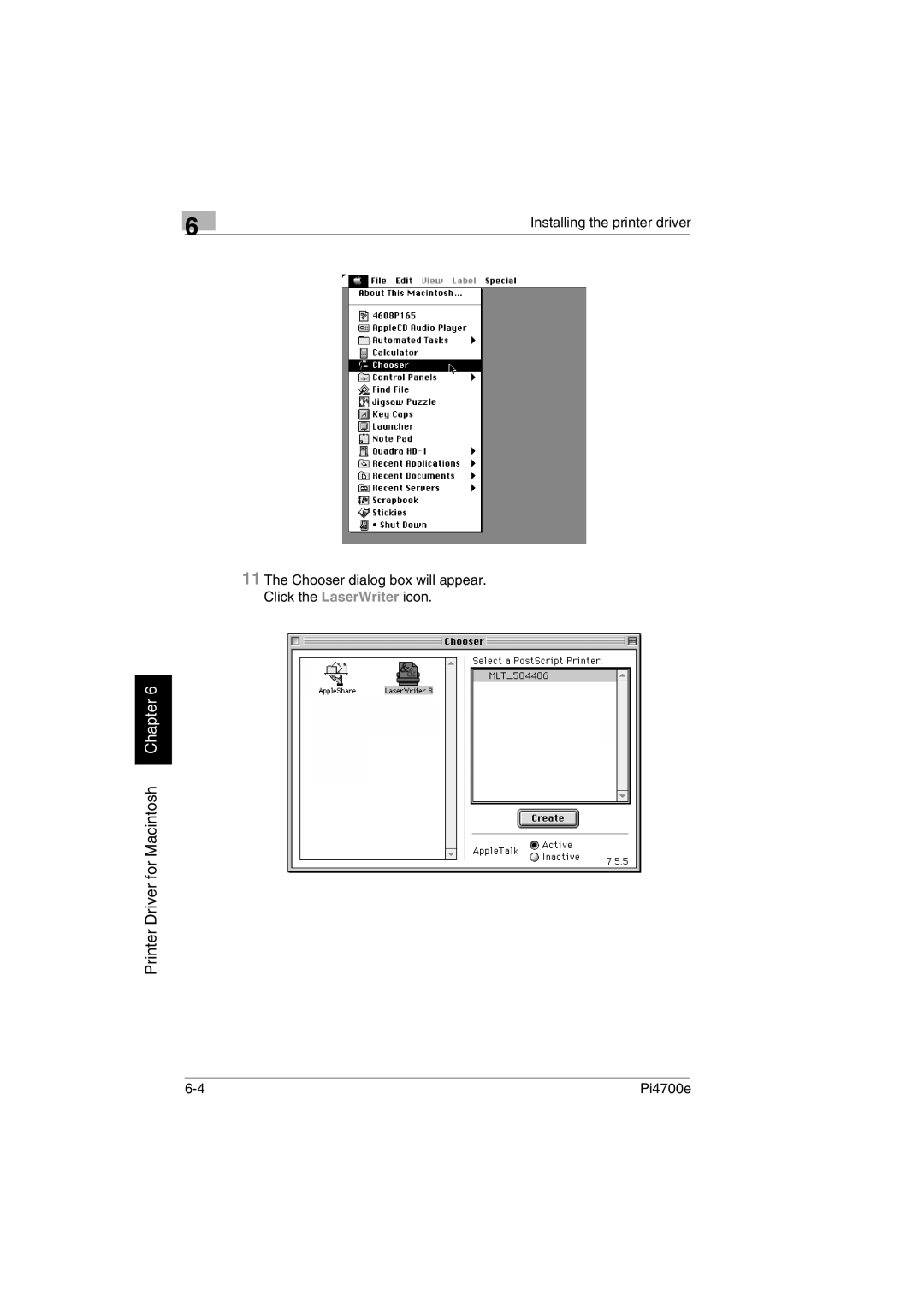 Minolta PI4700E user manual Pi4700e 