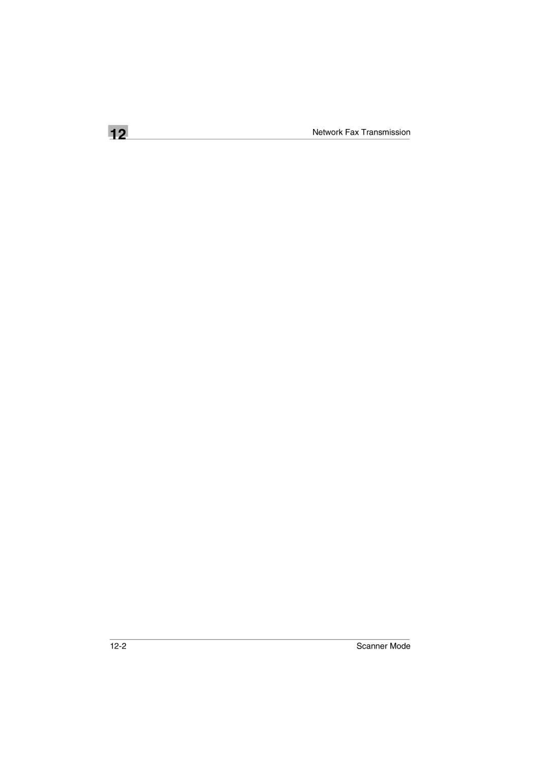 Minolta Scanner Mode user manual 