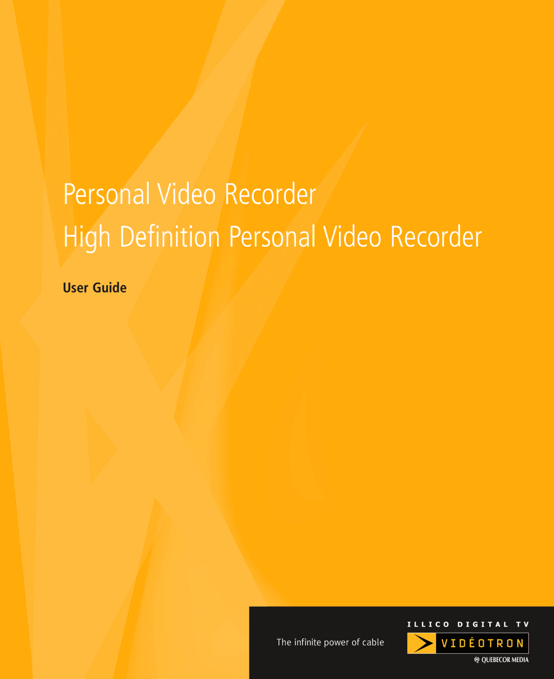 Mintek High Definition Personal Video Recorder manual 