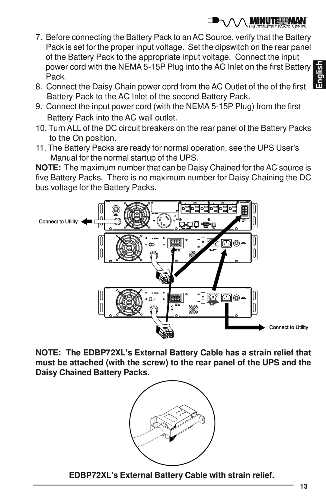 Minuteman UPS Endeavor user manual English 