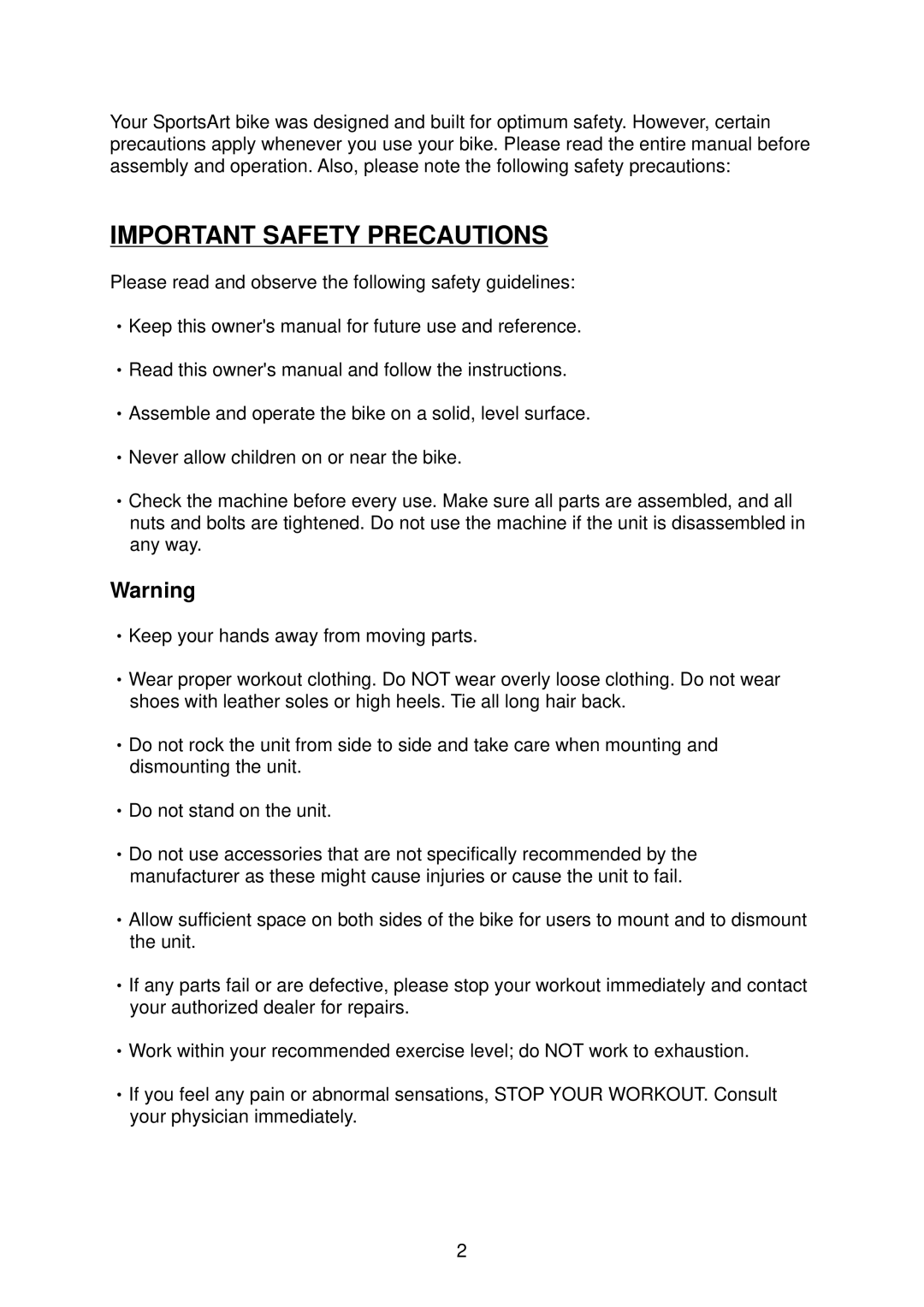 Mio C520U manual Important Safety Precautions 