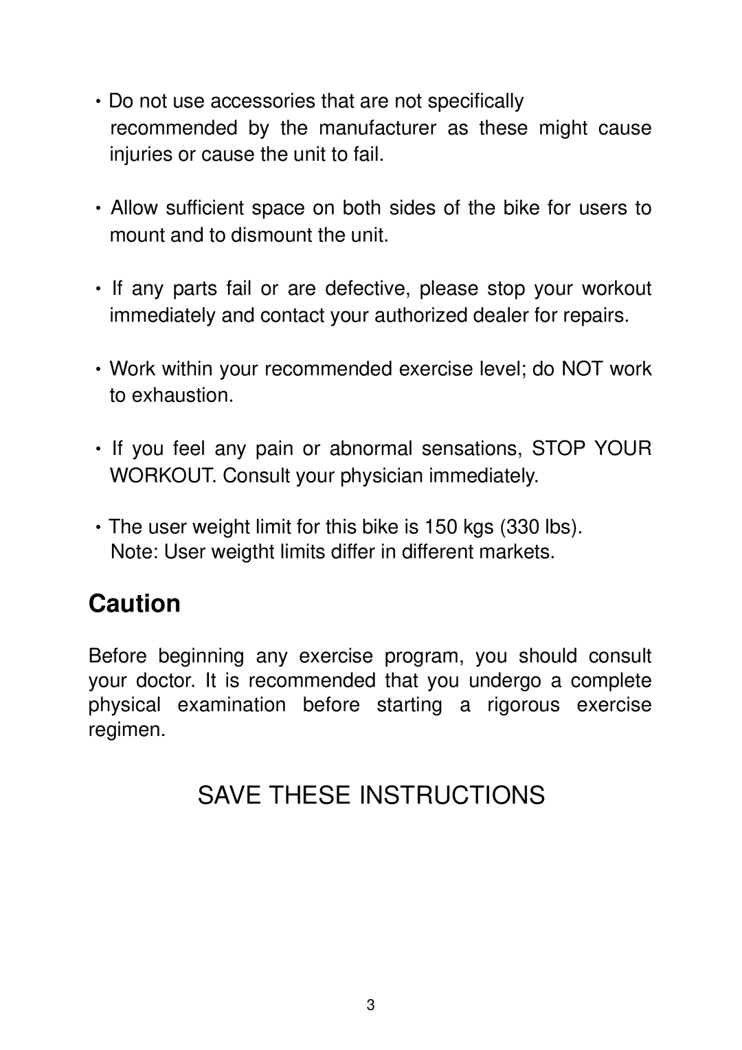 Mio SportsArt C520R specifications 