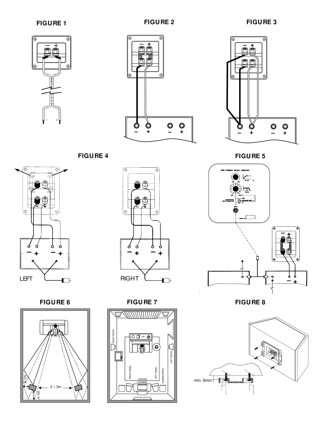 Mirage Loudspeakers OM - 6, OM - C3, OM - 8, OM - C2, OM - R2, OM - 12, OM - 14, OM - 10 owner manual Right 