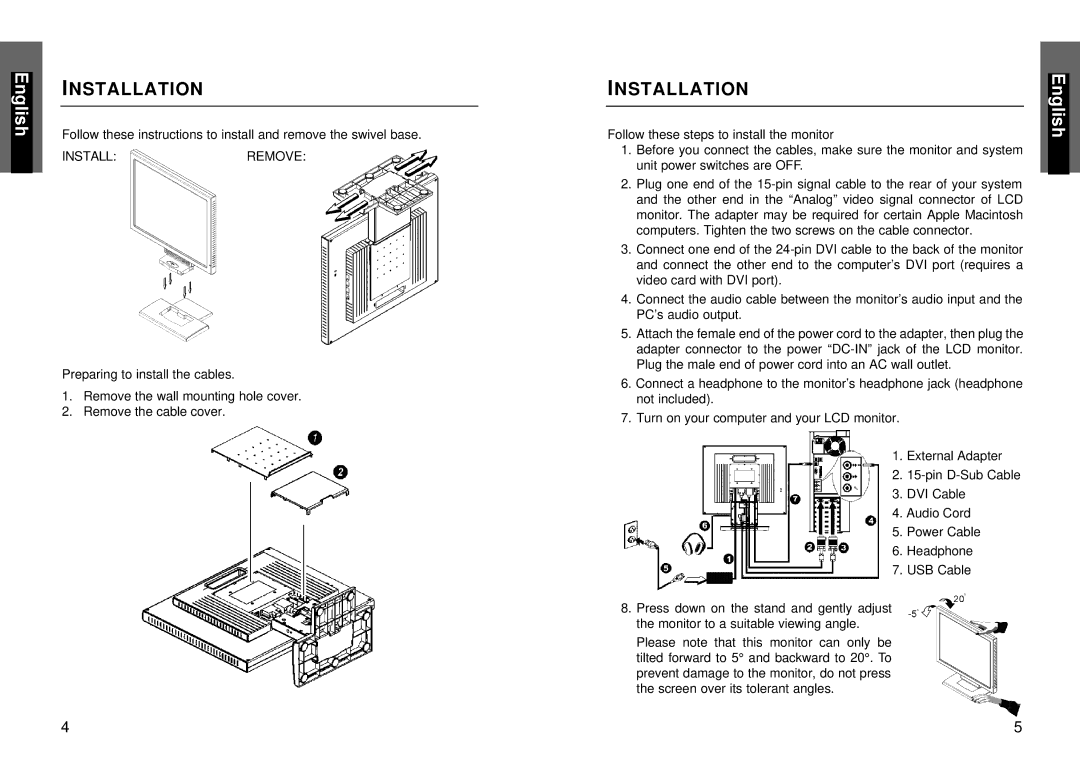 Miro Displays miro TD490 manual Installation, Installremove 