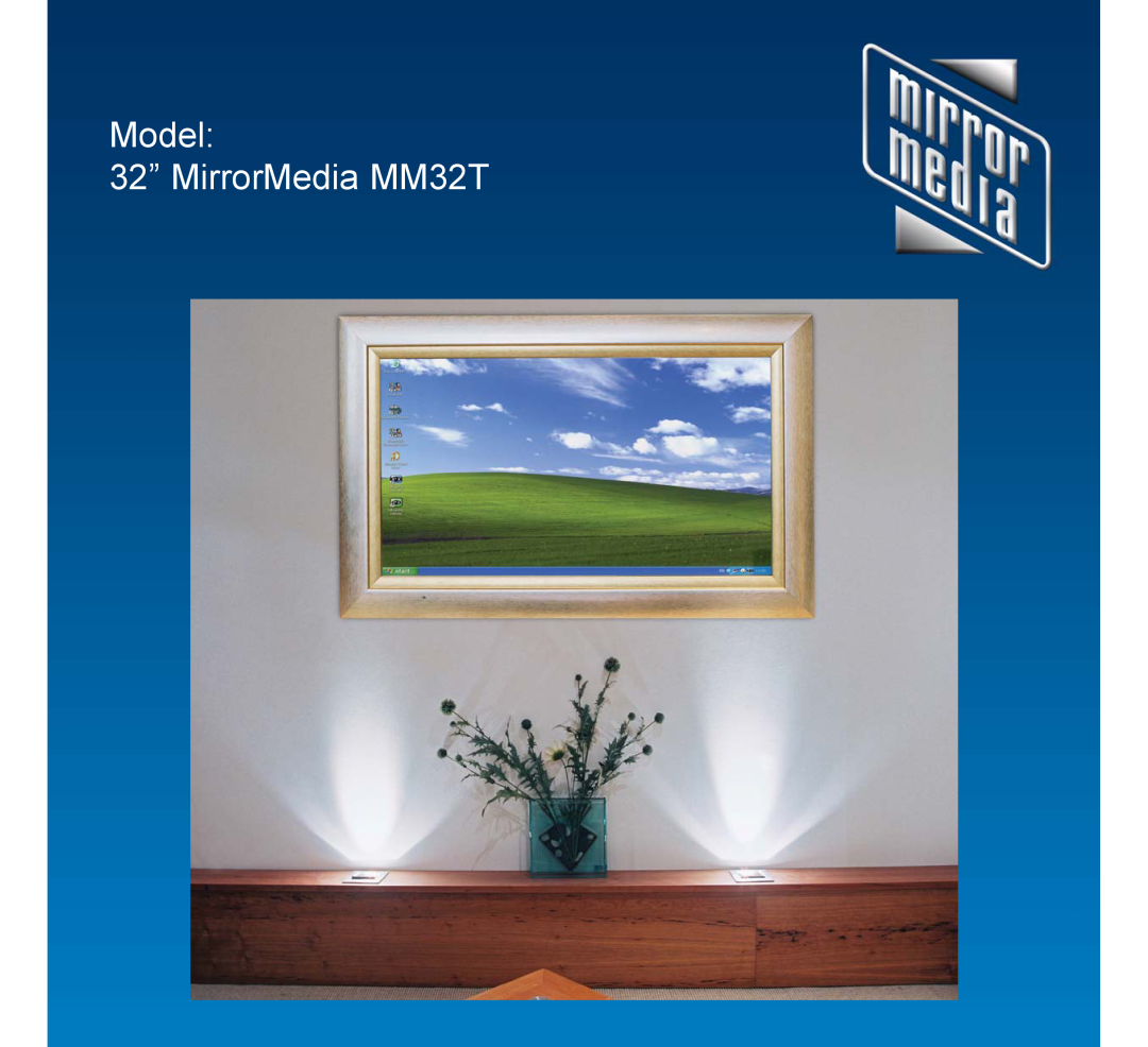 Mirror Media manual Model 32” MirrorMedia MM32T 