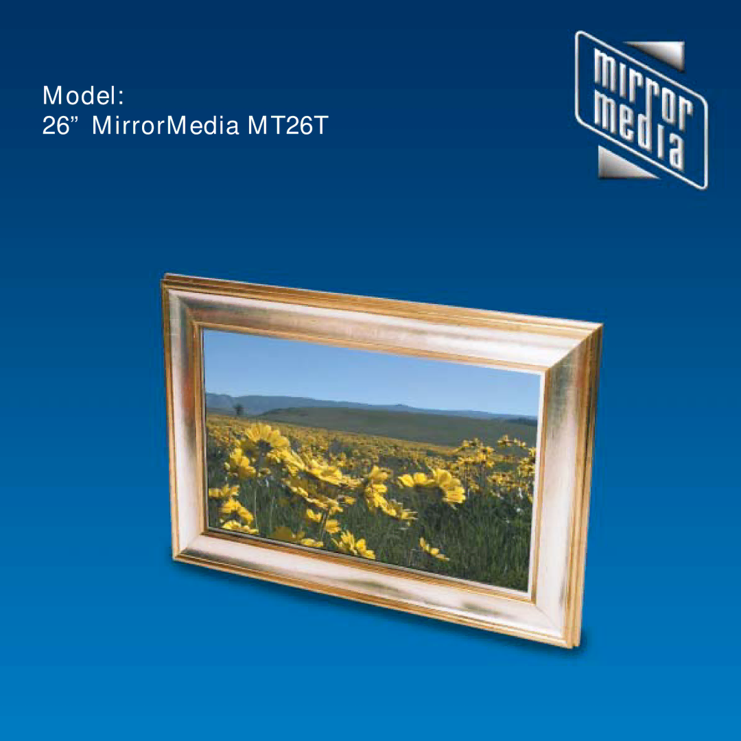 Mirror Media manual Model MirrorMedia MT26T 