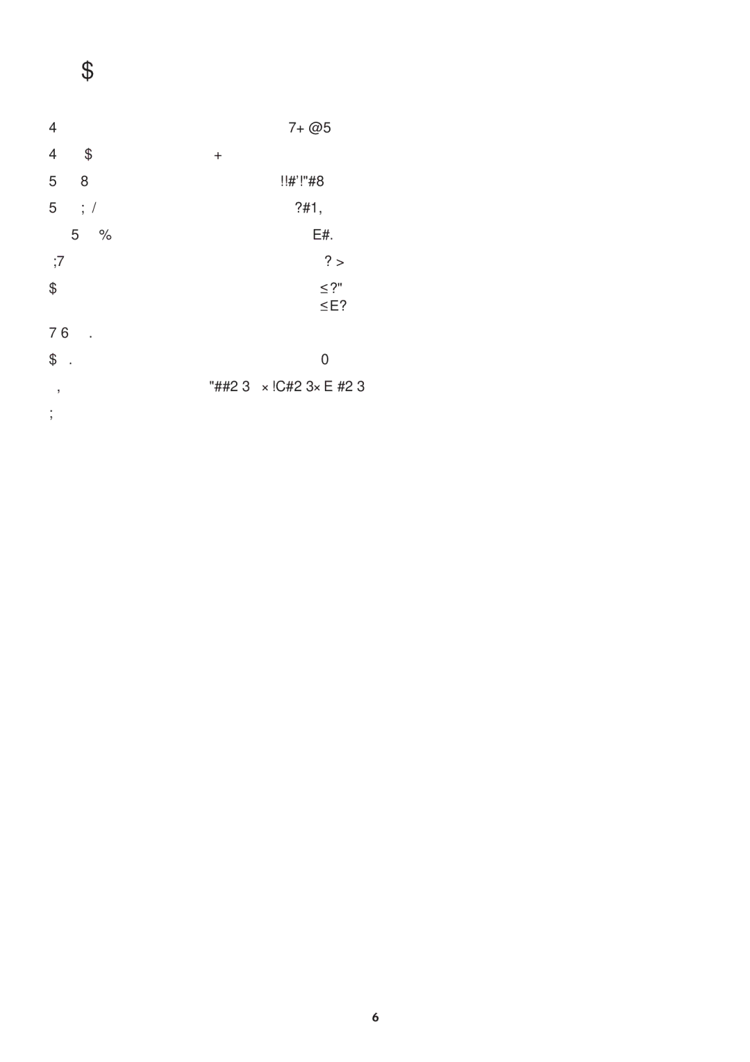 Mistral MEC1R manual Speciﬁcations 