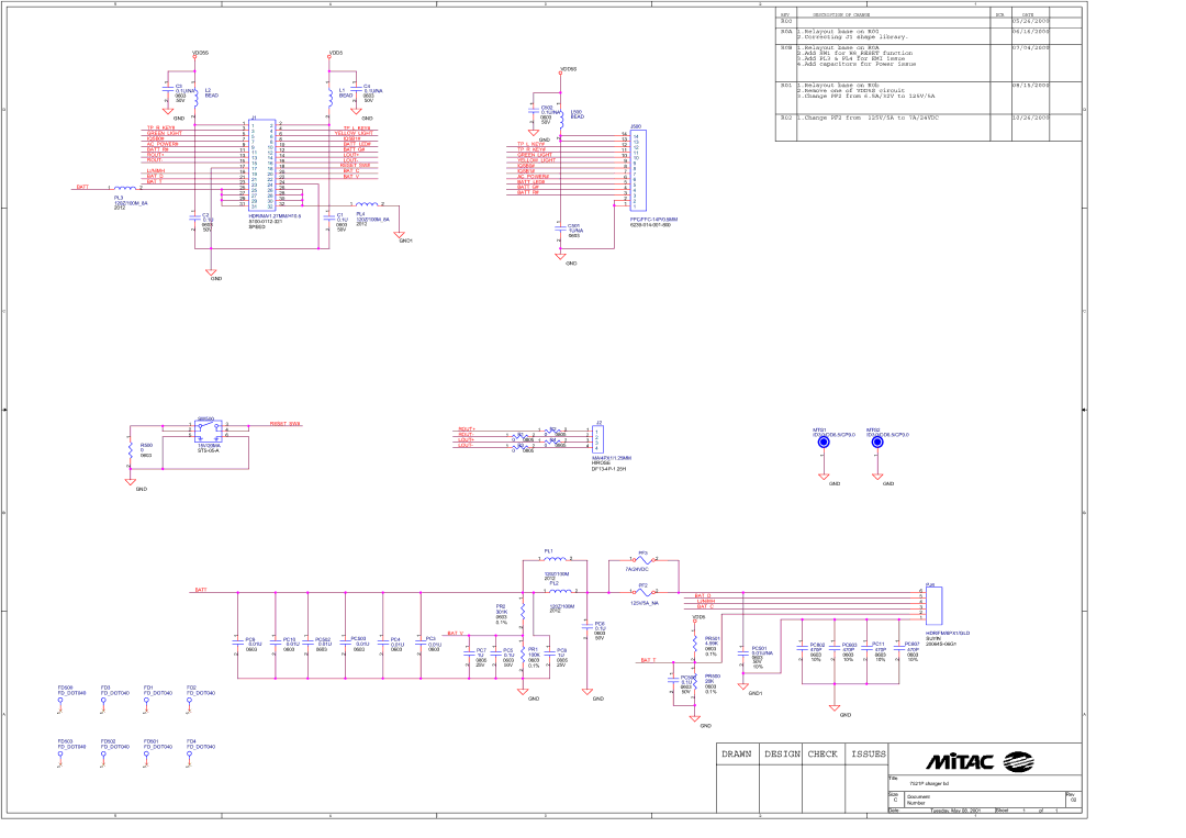 MiTAC 7521 PLUS/N service manual R0A 