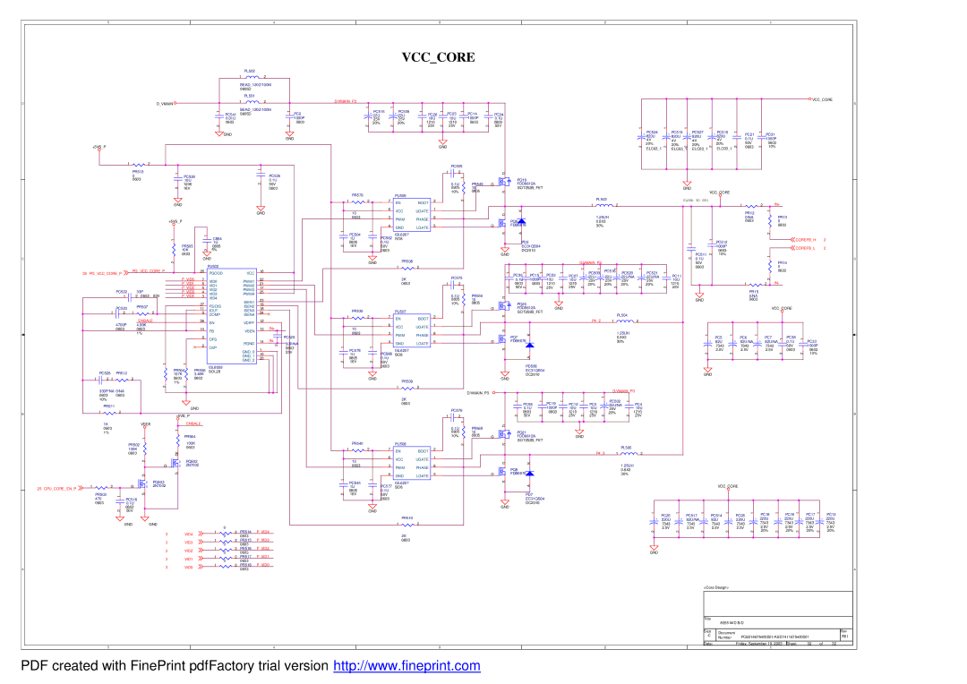 MiTAC 8355 service manual VMAINP3, PVID0, PVID1, PVID2, PVID3, PVID4, In+, Enbale 