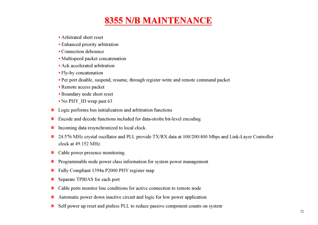 MiTAC service manual 8355 N/B Maintenance 