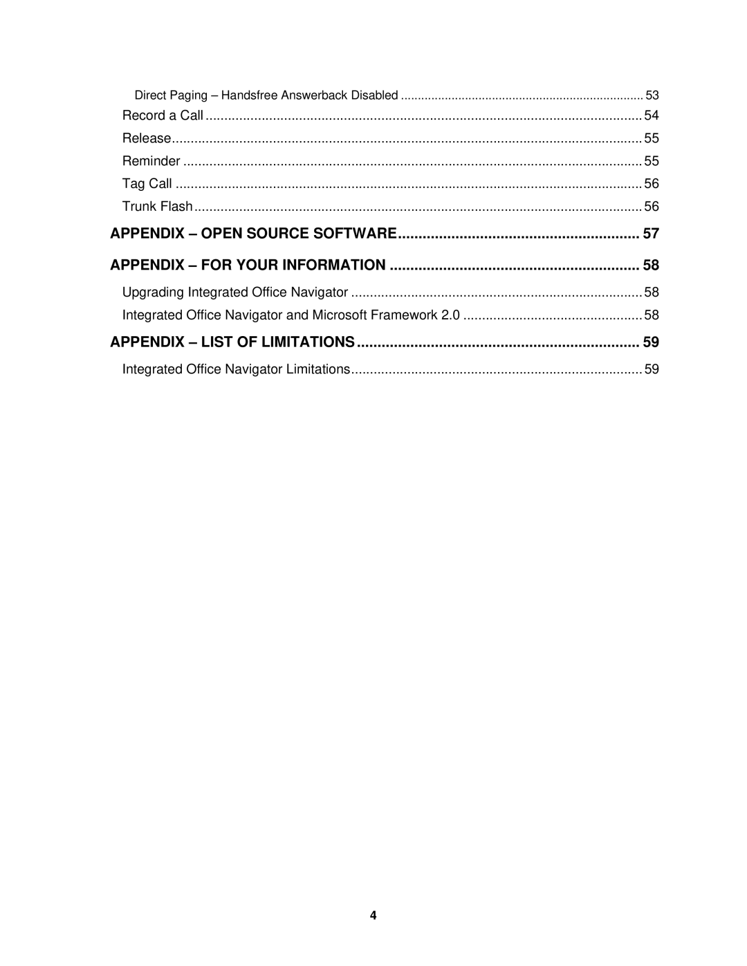 Mitel 3300 ICP manual Appendix Open Source Software Appendix for Your Information 